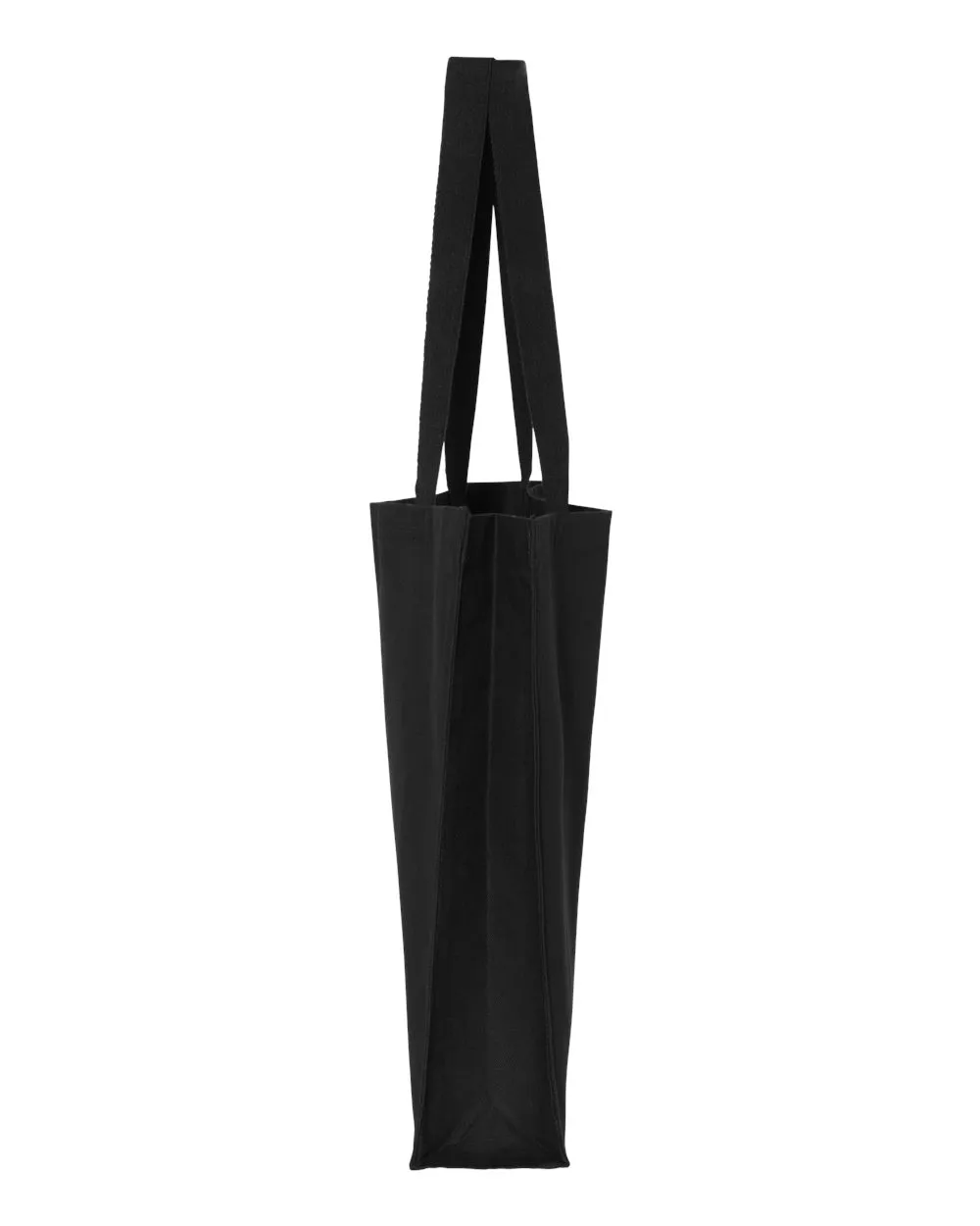 Q-Tees - 14L Shopping Bag Black
