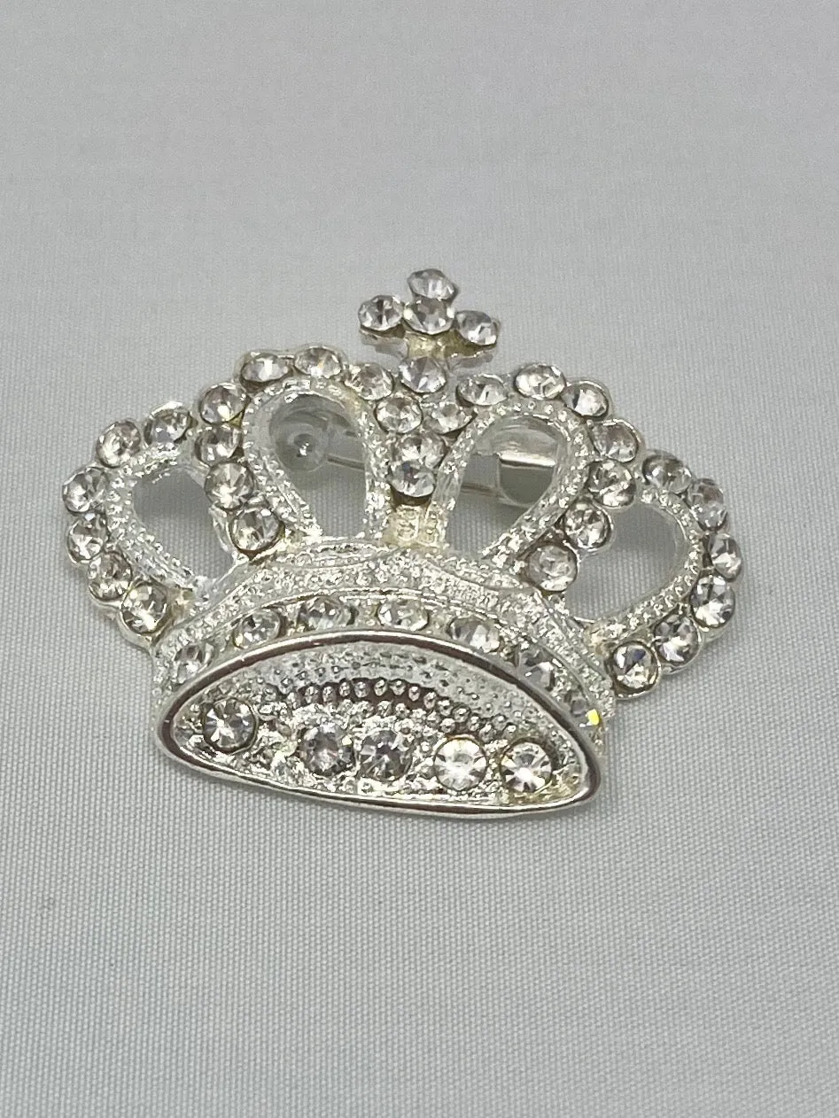 Quinceañera Crown Brooch Pin