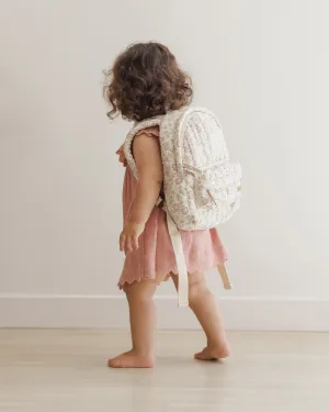 Quincy Mae Organic Cotton Mini Backpack – Bloom