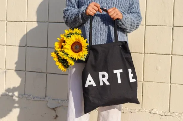 "ARTE" CANVAS TOTE
