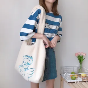 "CUTE DUCK FURRY" BAG N111605
