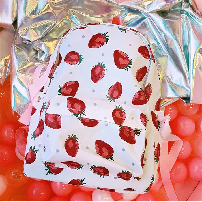 "STRAWBERRY" BACKPACK W010449