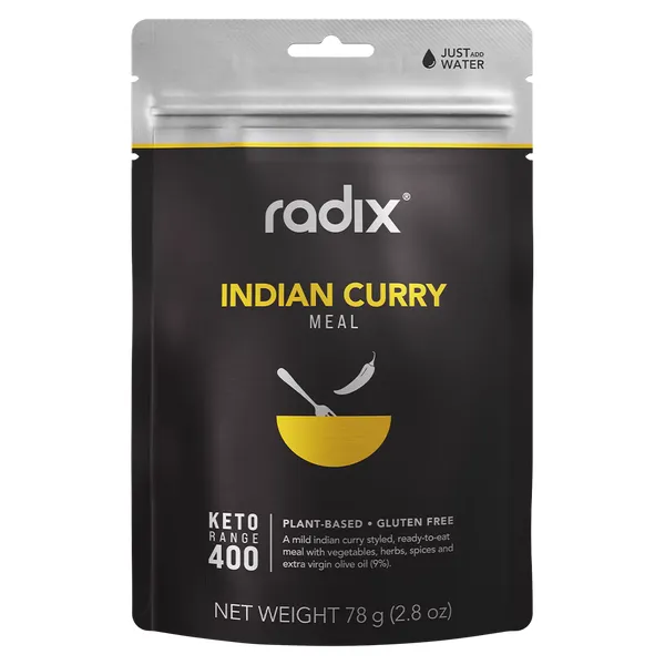 Radix Keto 400 Plant-Based Indian Curry