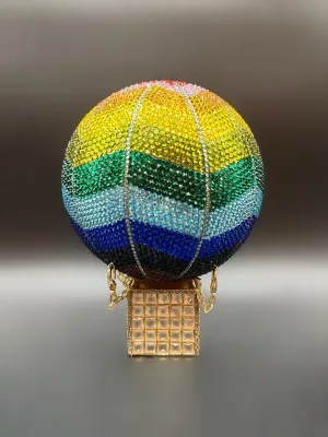 Rainbow Hot Air Balloon