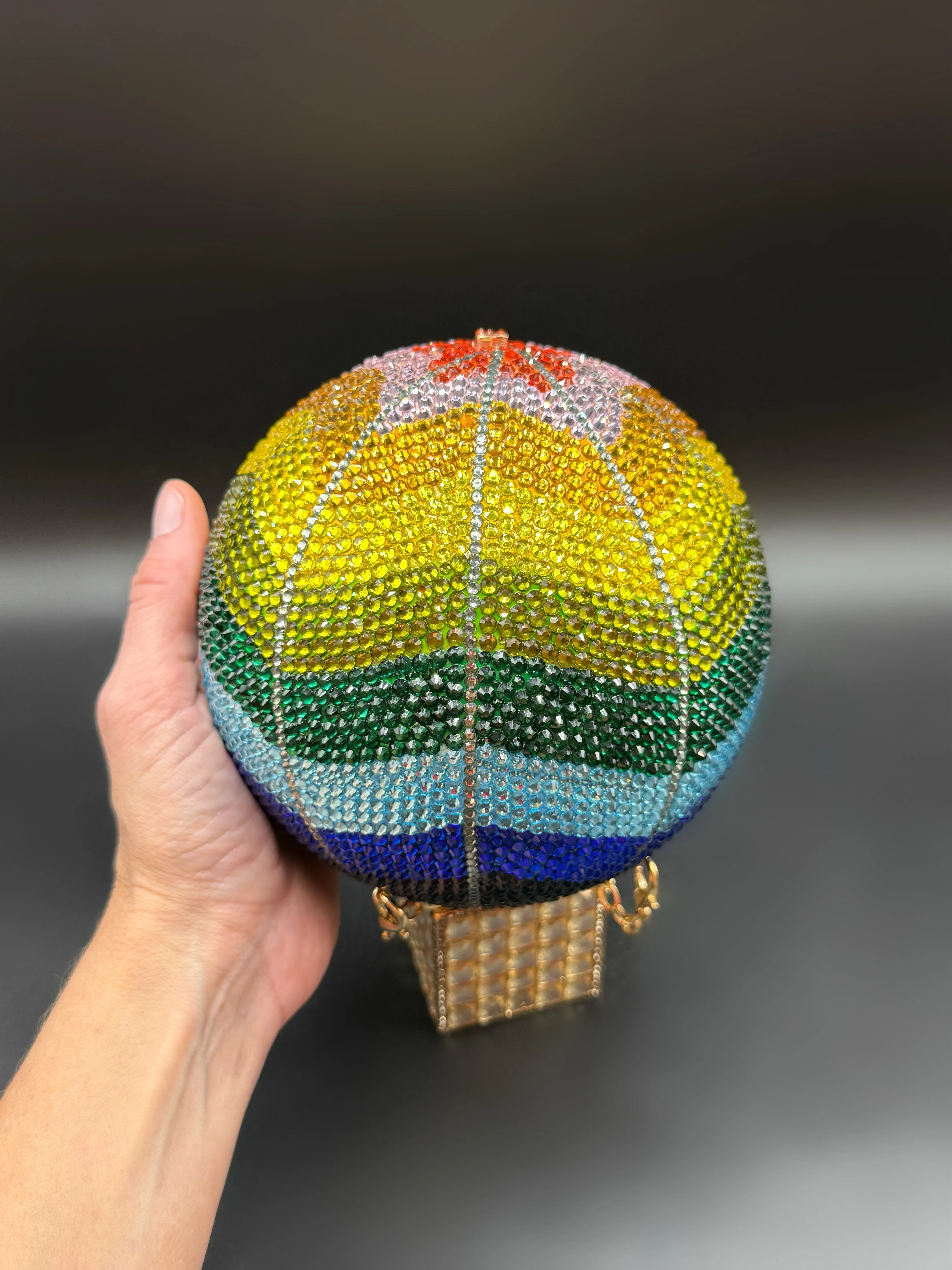 Rainbow Hot Air Balloon