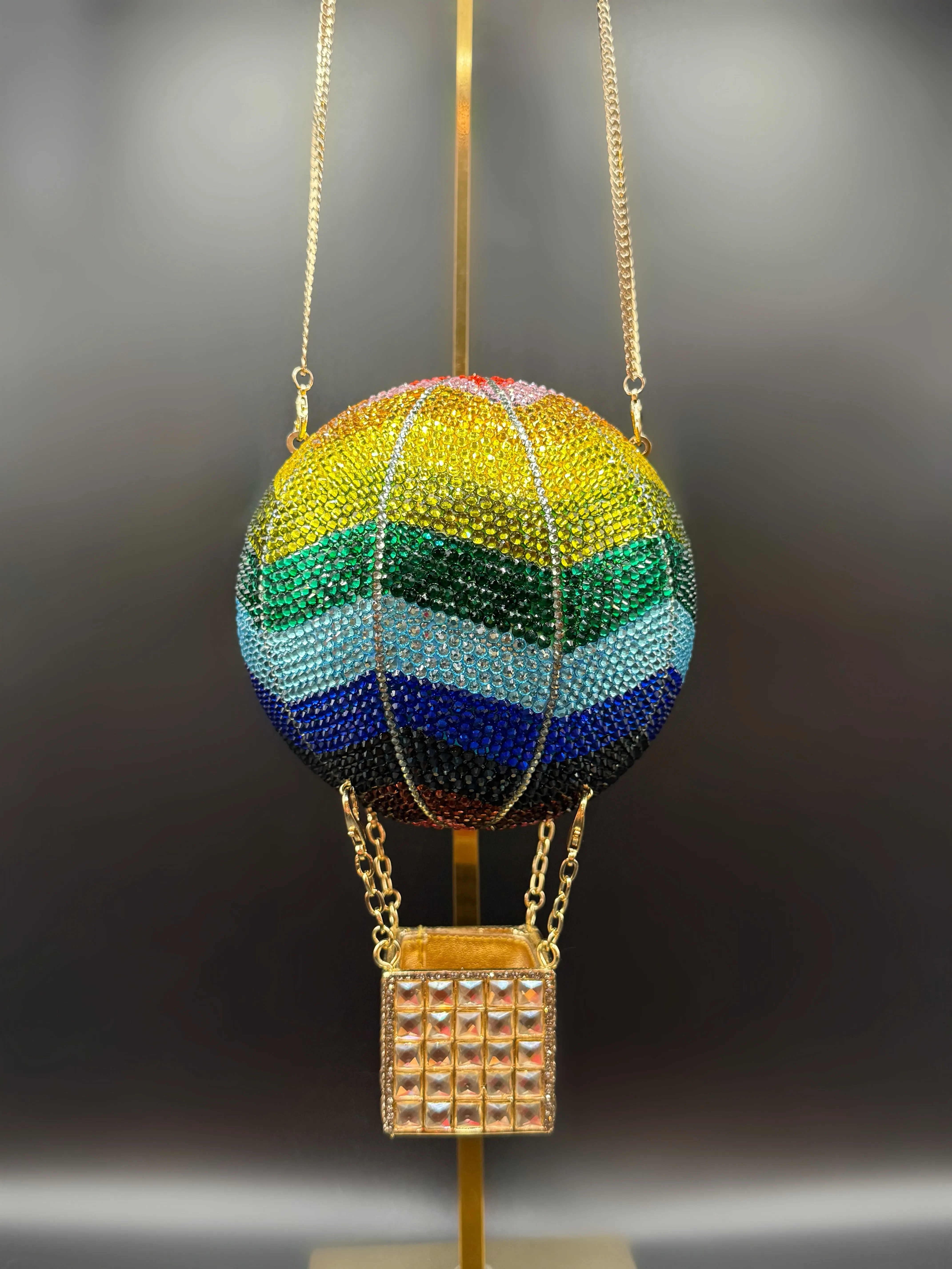 Rainbow Hot Air Balloon