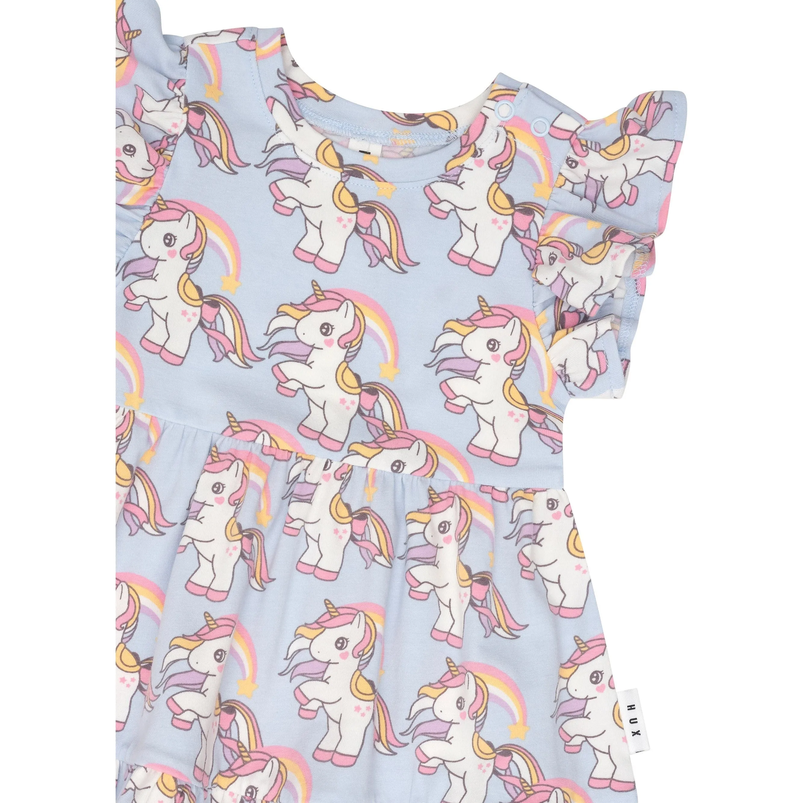 Rainbow Unicorn Tier Dress