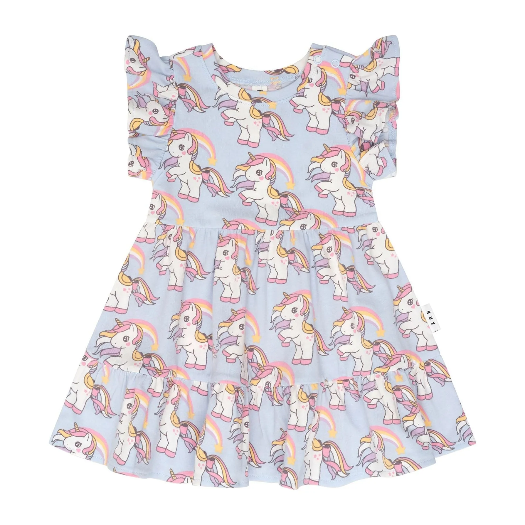 Rainbow Unicorn Tier Dress