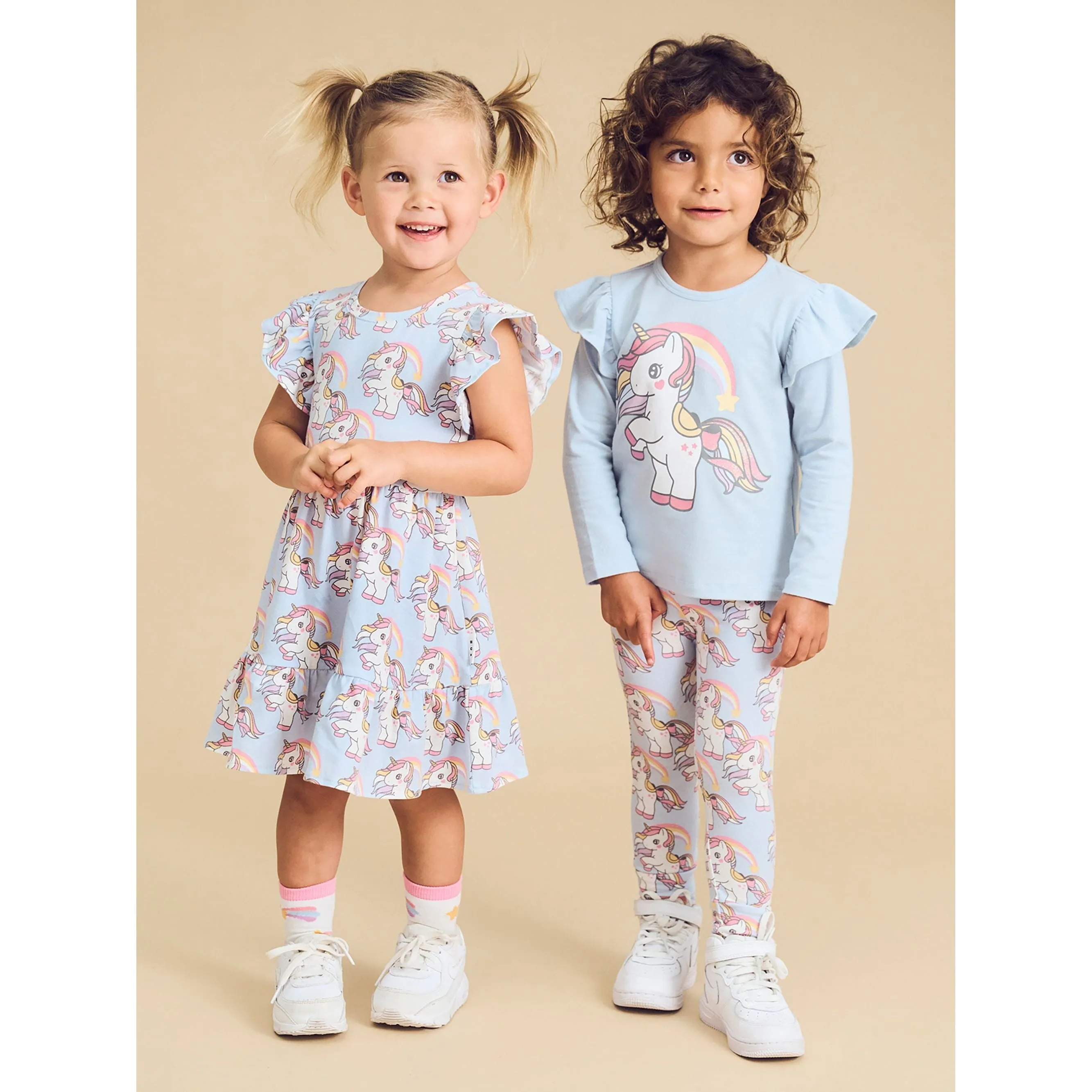 Rainbow Unicorn Tier Dress