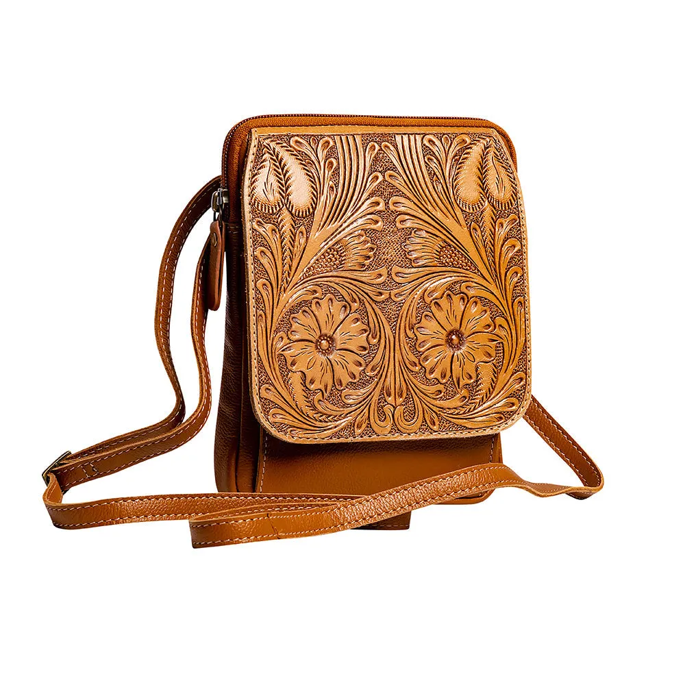 Ranch Trail Leather Cross Body Bag