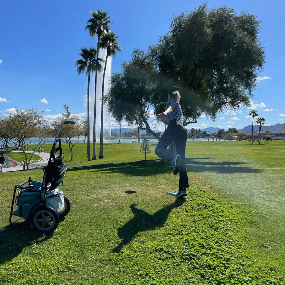 Revolution Mini Deluxe V3 Disc Golf Bag - Lapis