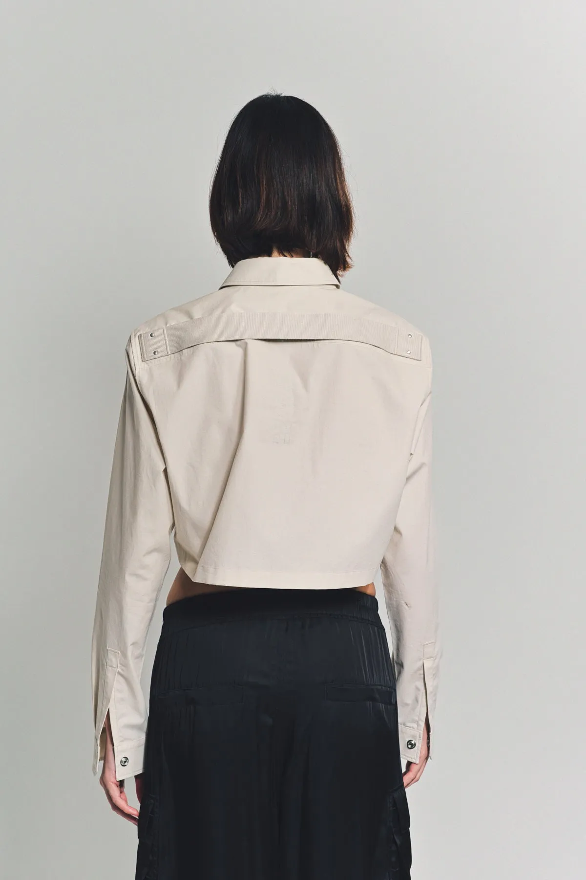 RICK OWENS | CROPPED OUTERSHIRT