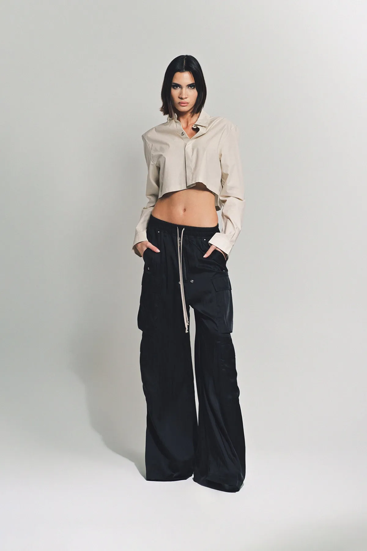 RICK OWENS | CROPPED OUTERSHIRT