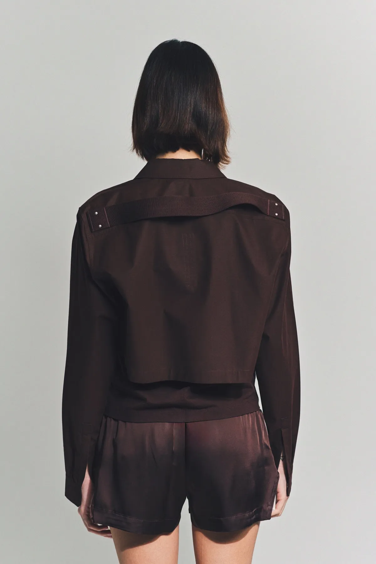 RICK OWENS | CROPPED OUTERSHIRT