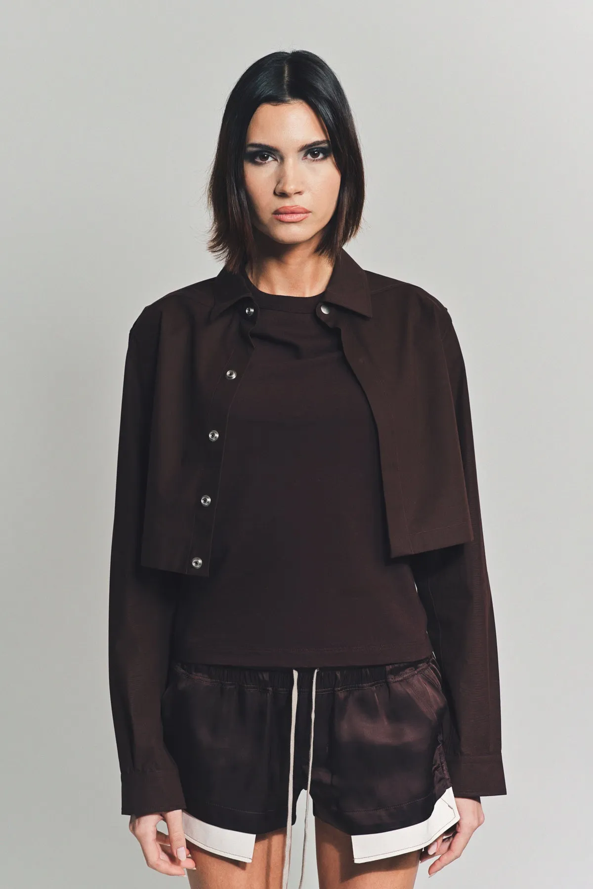 RICK OWENS | CROPPED OUTERSHIRT