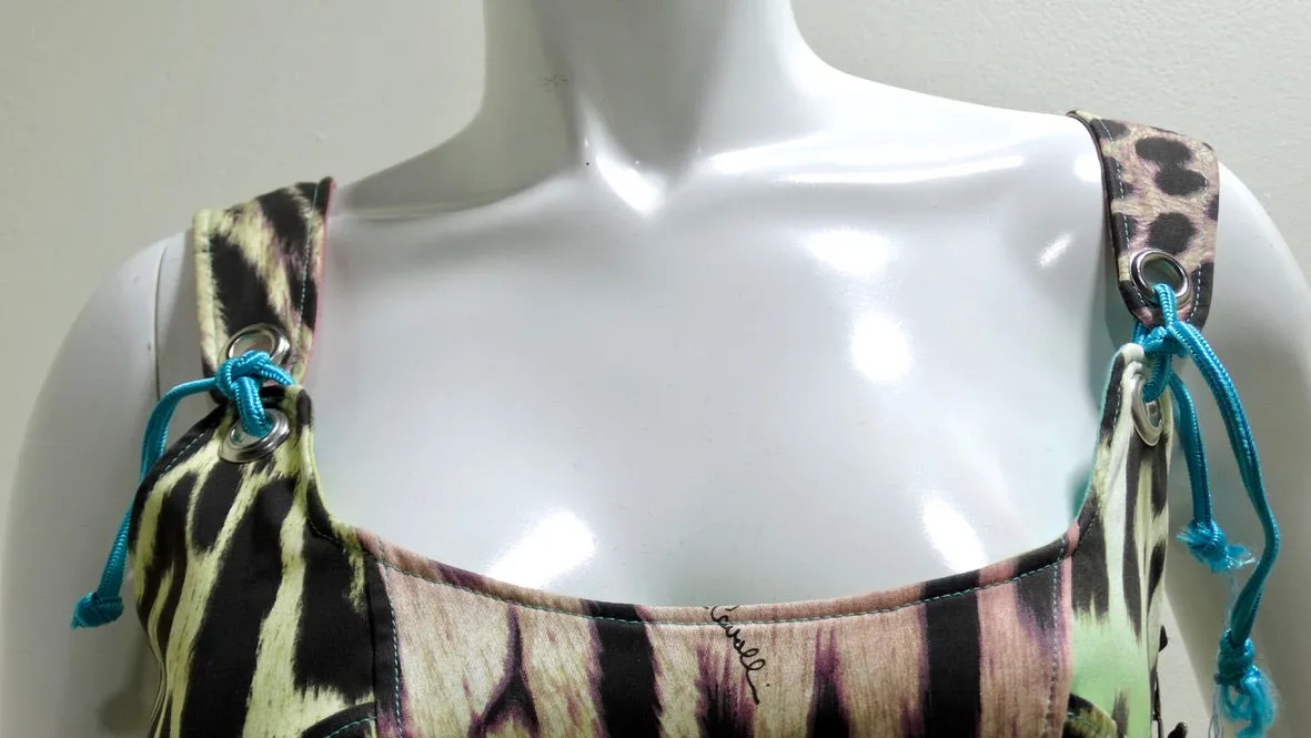 Roberto Cavalli Leopard Corset Circa 1990s