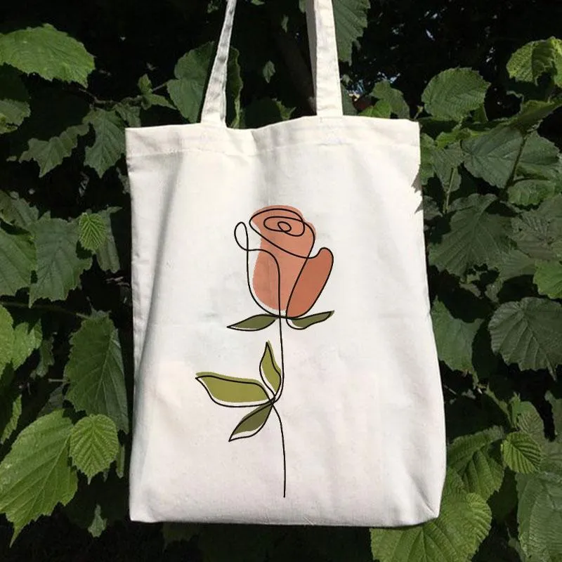 ROSE CANVAS BAG