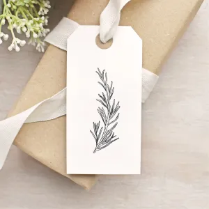 Rosemary Sprig Rubber Stamp