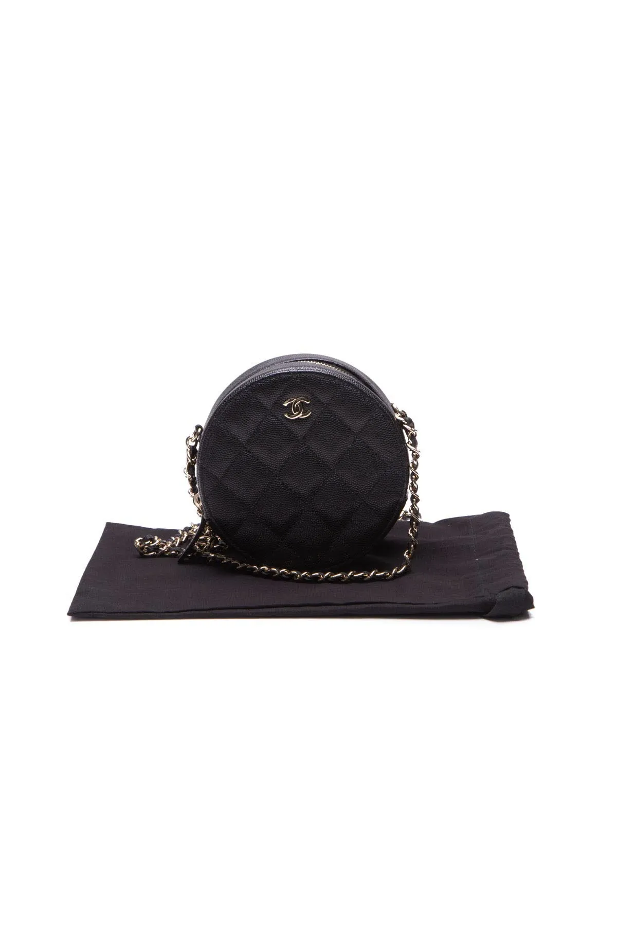 Round Classic Chain Mini Bag