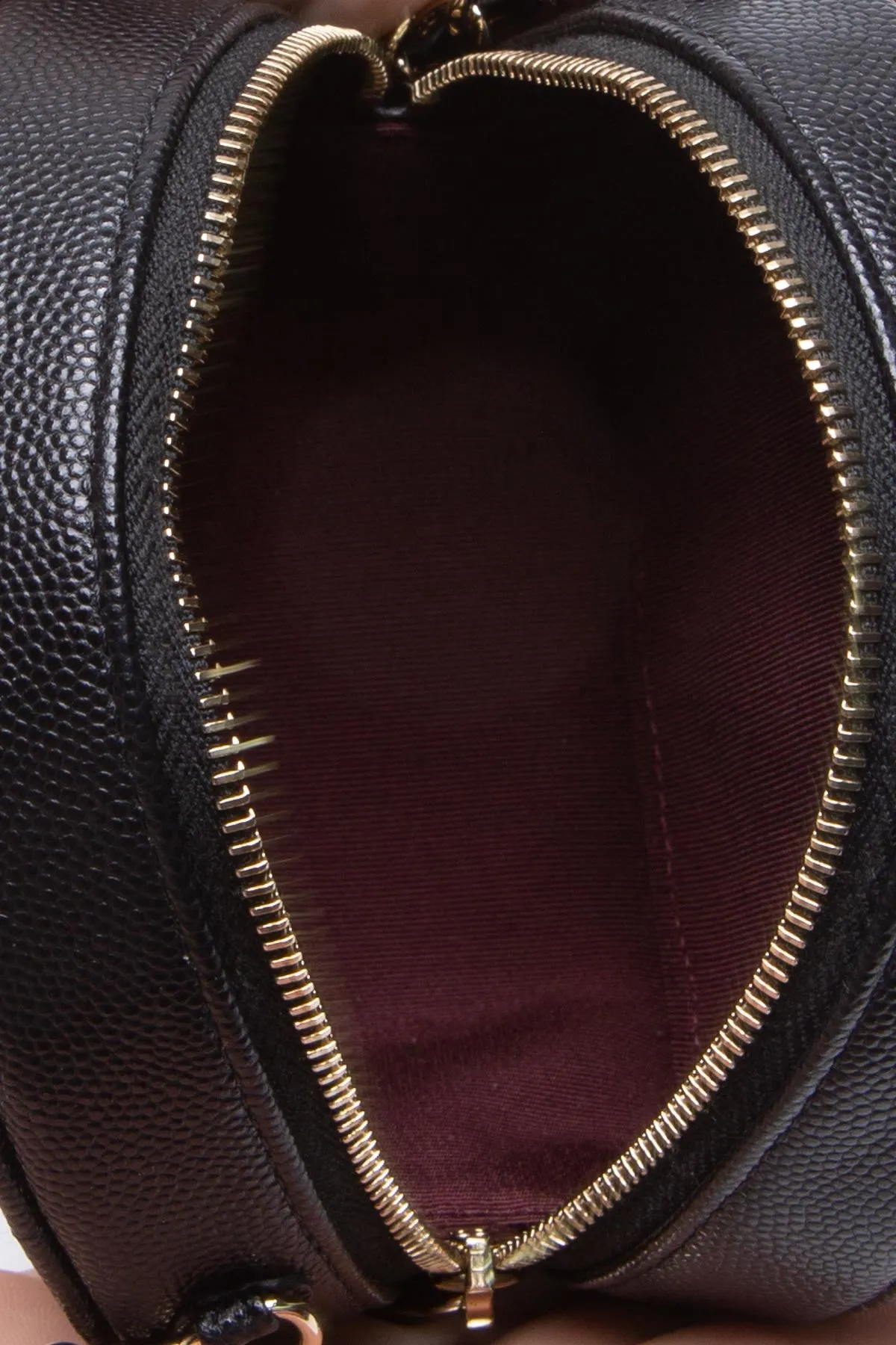 Round Classic Chain Mini Bag