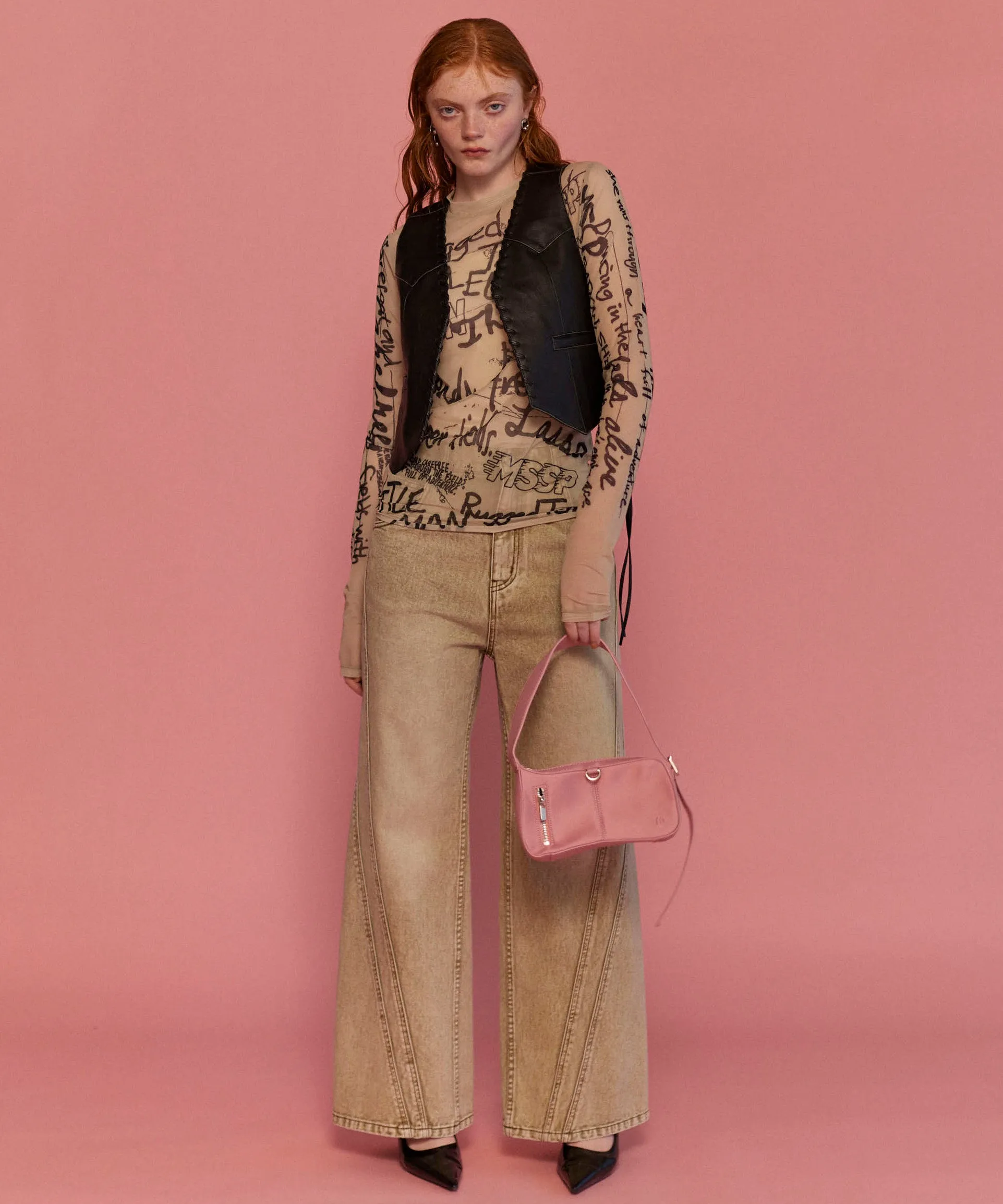 Round Shape Shoulder Bag