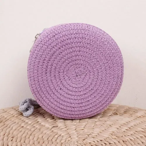 Round Straw Bag