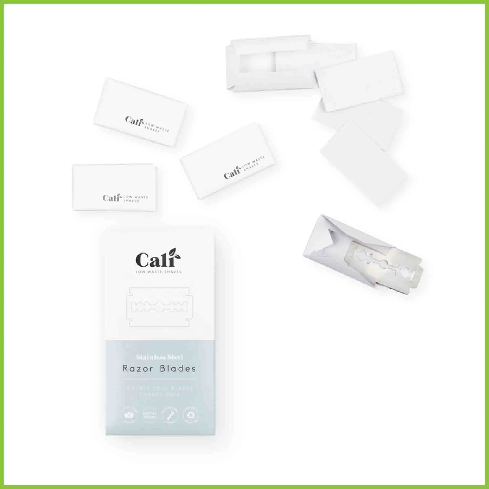 Safety Razor Gift Set - Low Waste Shaving - CaliWoods