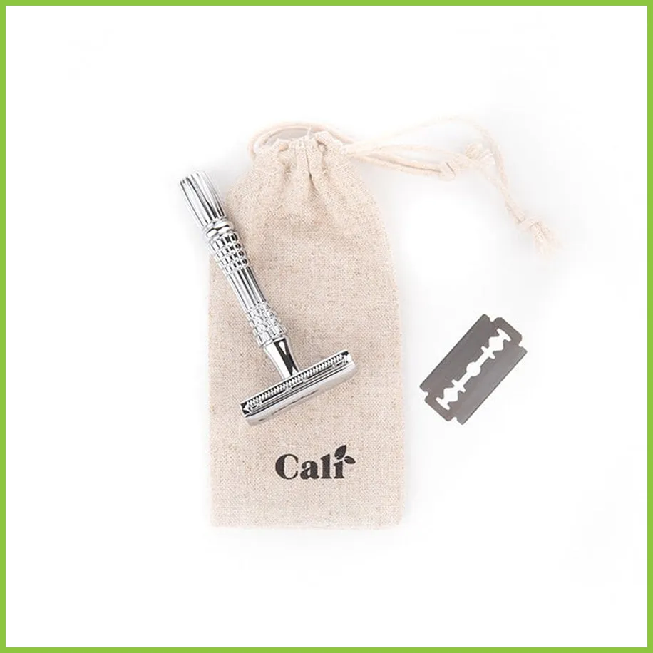 Safety Razor Gift Set - Low Waste Shaving - CaliWoods