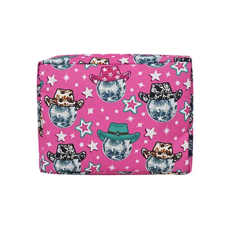 !SALE! Disco Cowgirl NGIL Large Cosmetic Travel Pouch