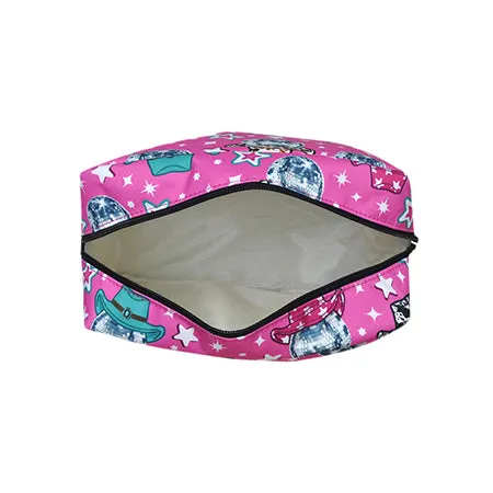 !SALE! Disco Cowgirl NGIL Large Cosmetic Travel Pouch