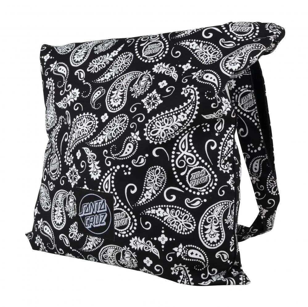 Santa Cruz Womens Bag Screaming Paisley Tote Bag - Black/White