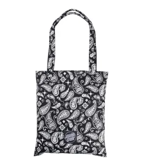 Santa Cruz Womens Bag Screaming Paisley Tote Bag - Black/White