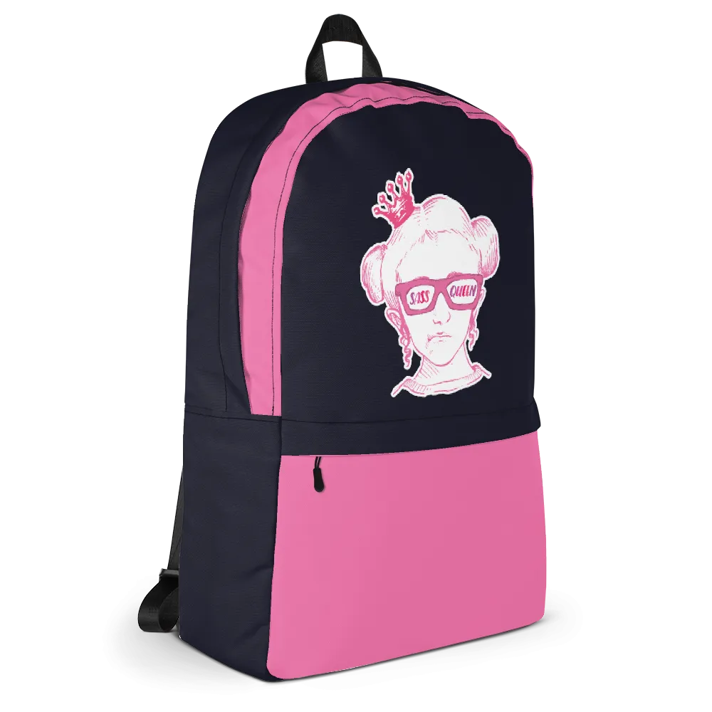 Sass Queen Glasses (Esperanza - Raising Dion) Backpack