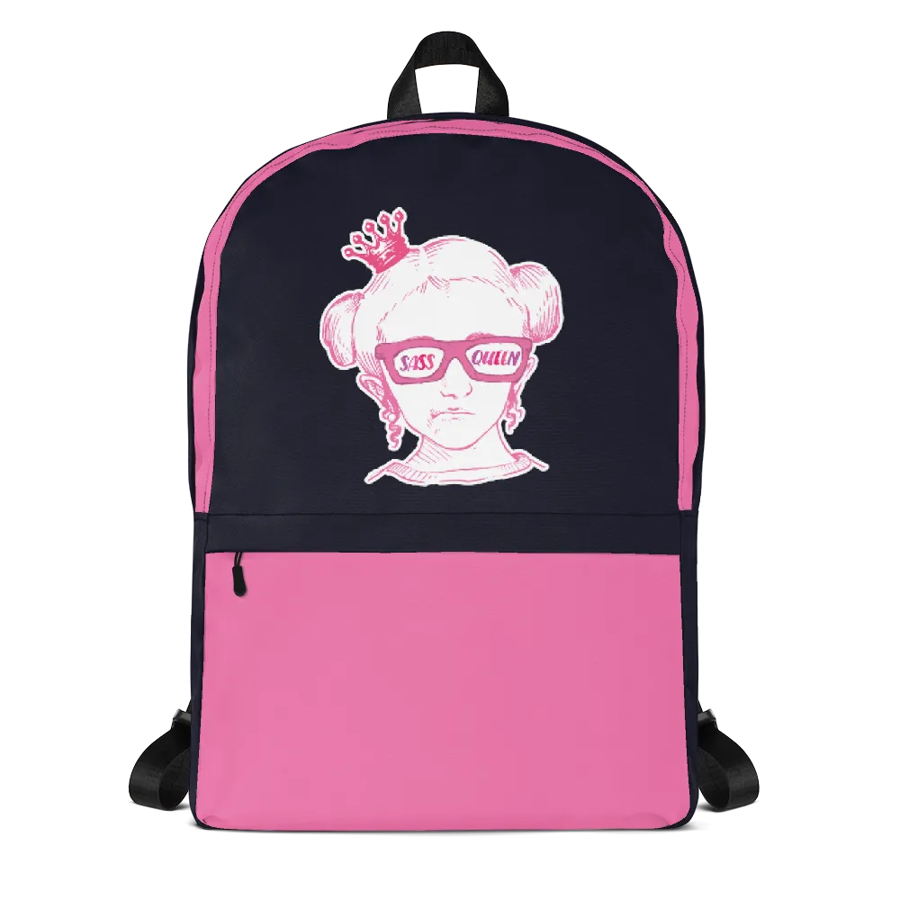 Sass Queen Glasses (Esperanza - Raising Dion) Backpack
