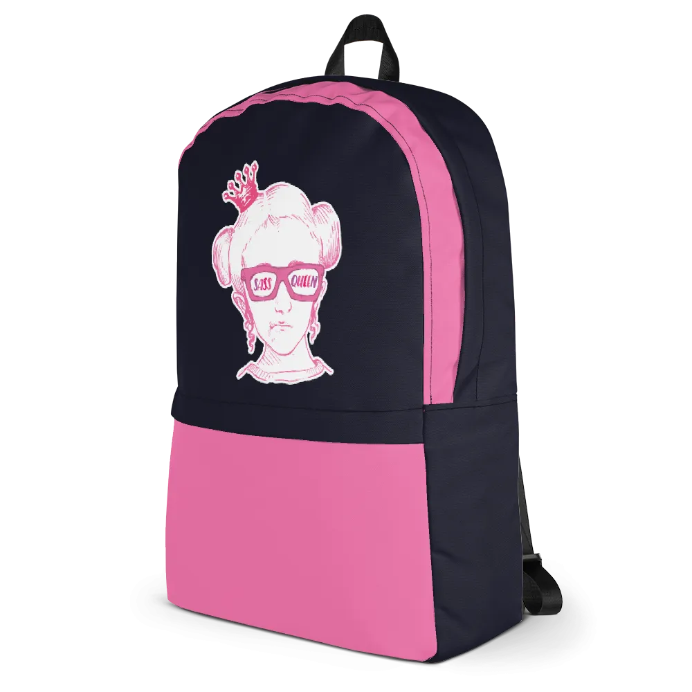 Sass Queen Glasses (Esperanza - Raising Dion) Backpack