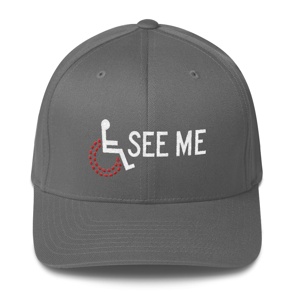 See Me (Not My Disability) Structured Twill Cap