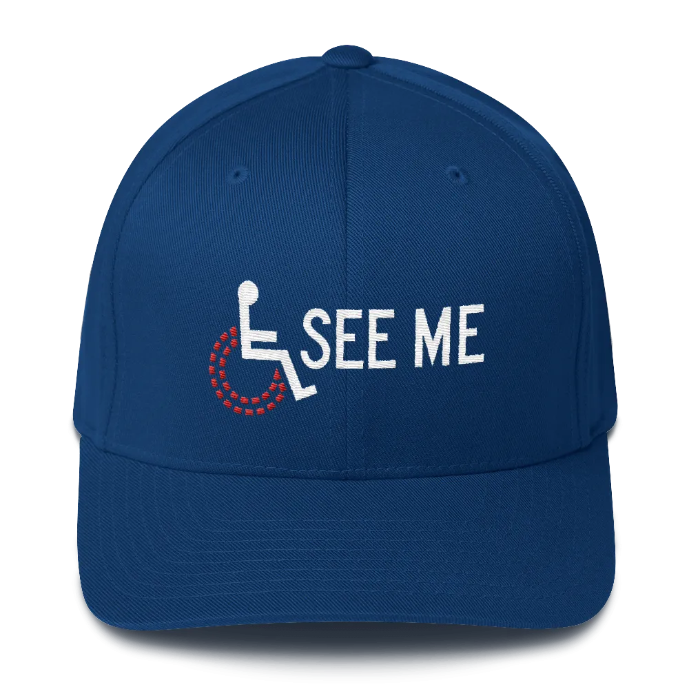 See Me (Not My Disability) Structured Twill Cap
