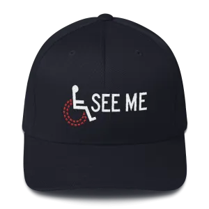 See Me (Not My Disability) Structured Twill Cap