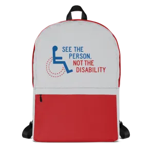 See the Person, Not the Disability (Backpack)