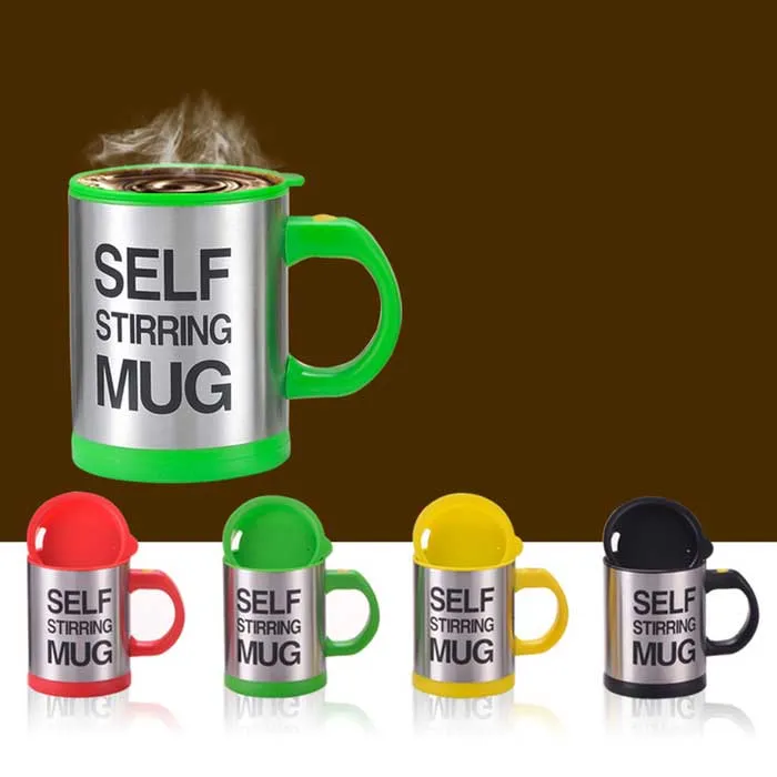 Self Stirring Coffee Mug - 4 Colors