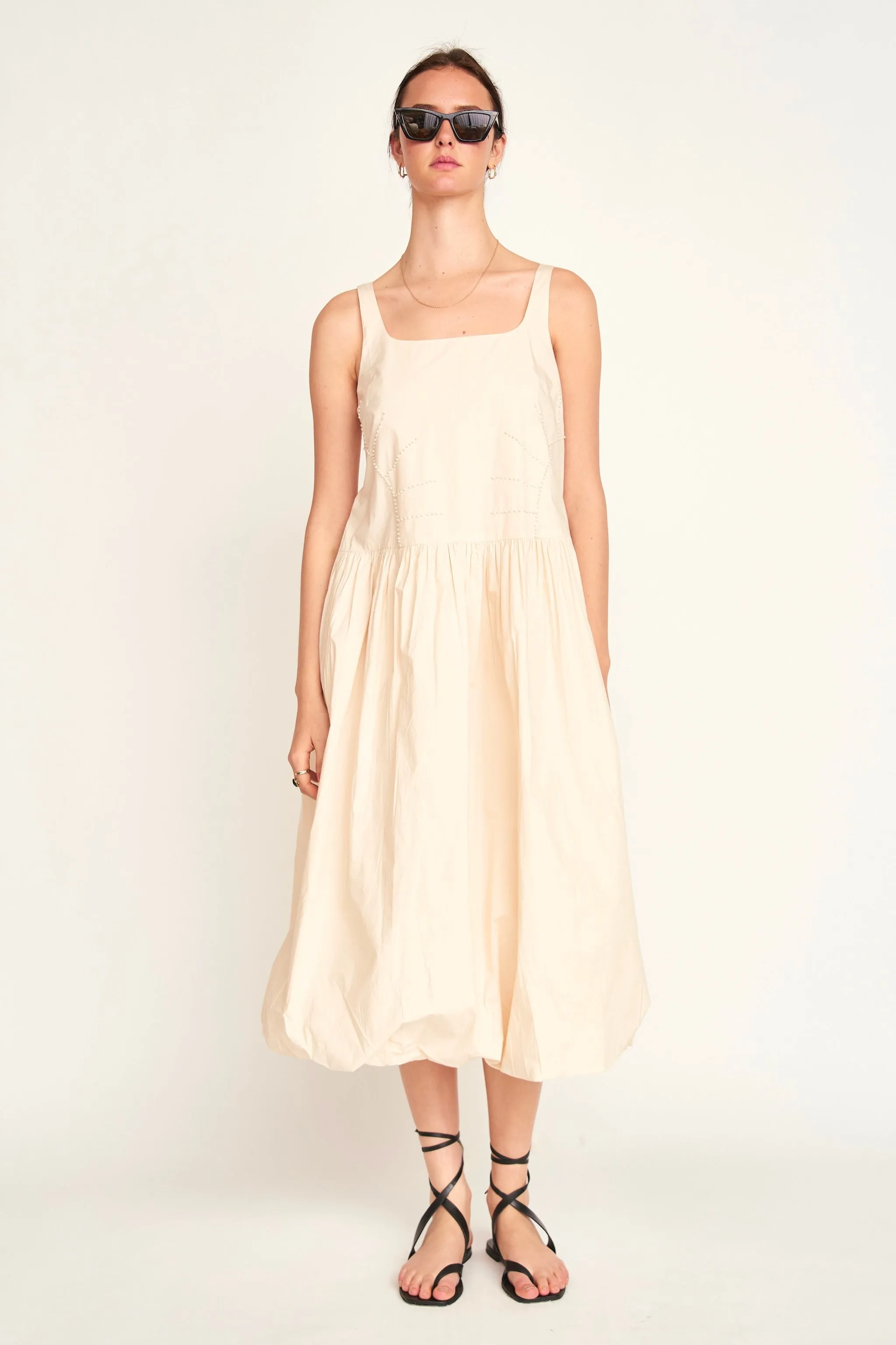 Sheridan Sunrise Dress in Parchment