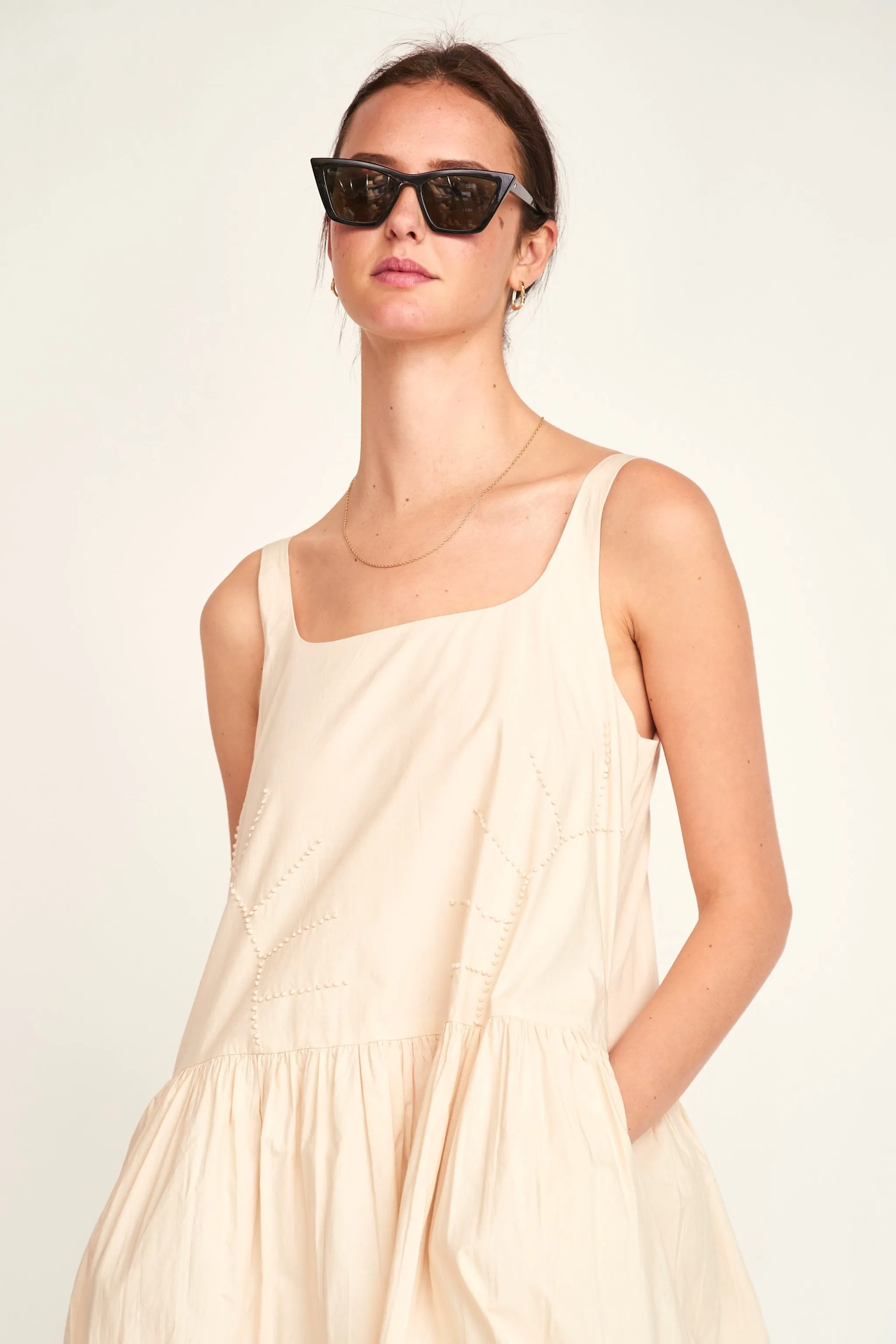 Sheridan Sunrise Dress in Parchment