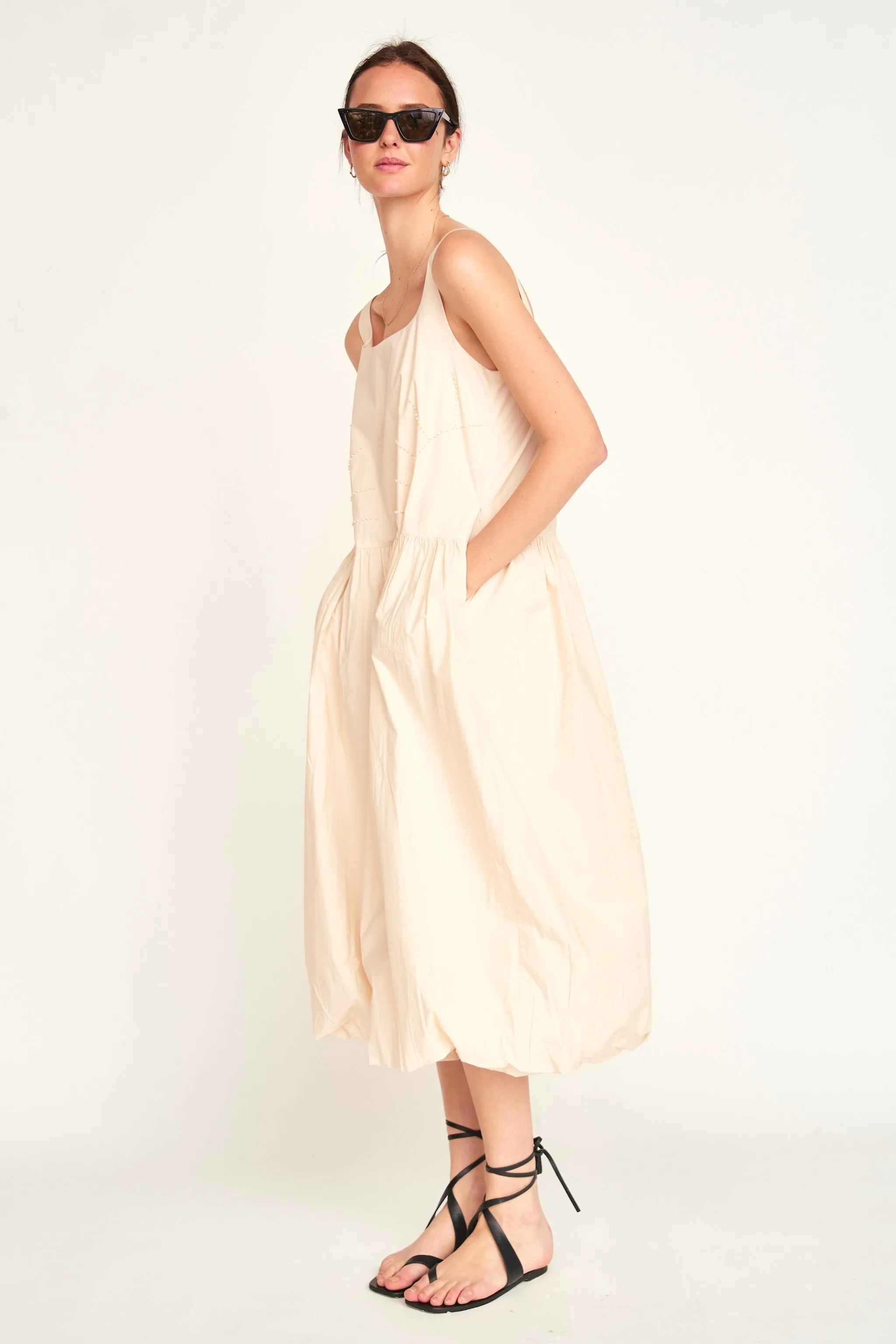 Sheridan Sunrise Dress in Parchment