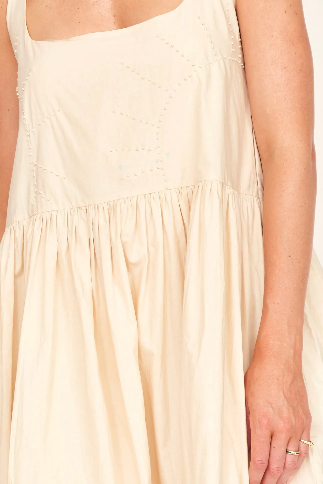 Sheridan Sunrise Dress in Parchment