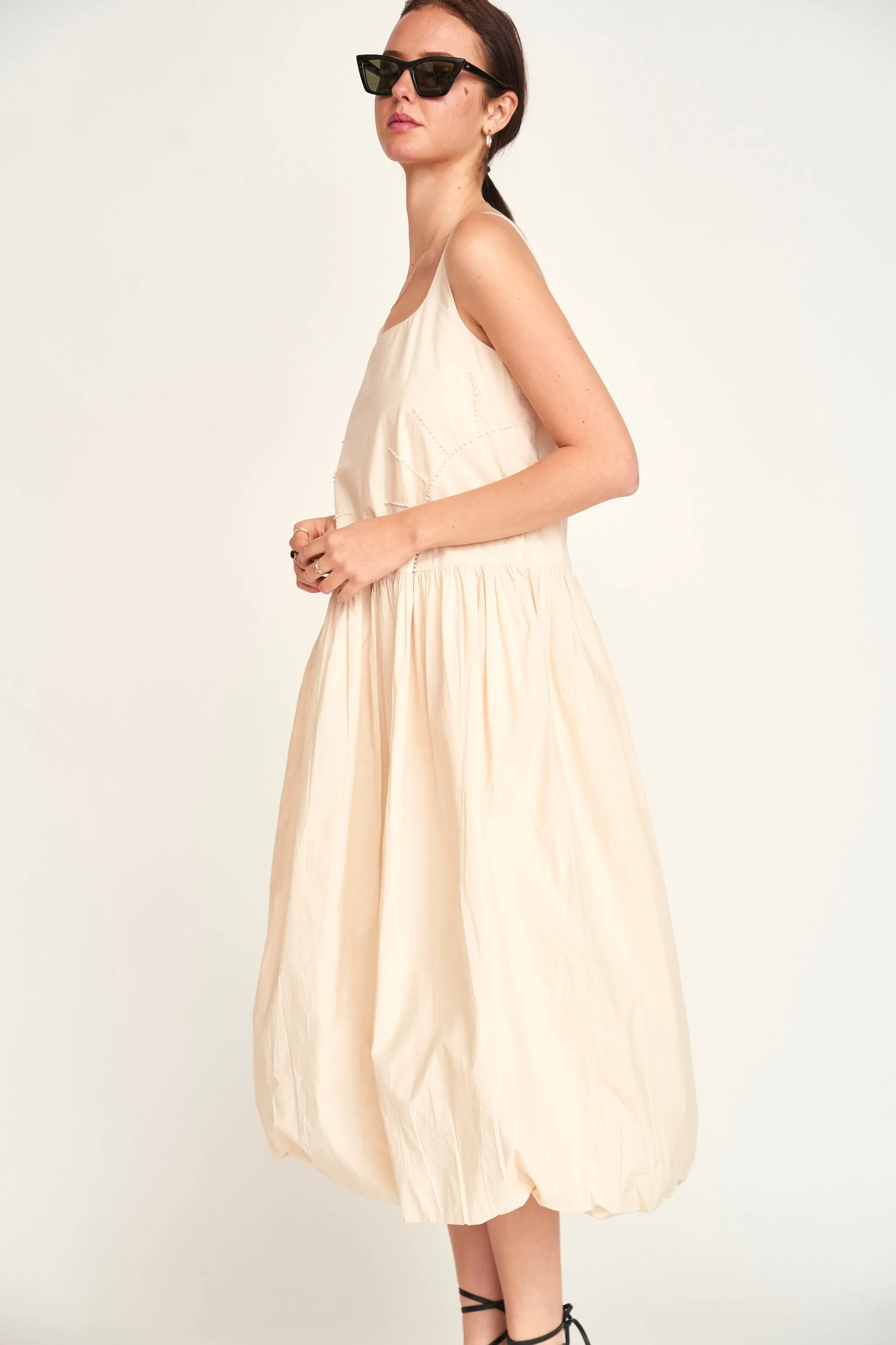 Sheridan Sunrise Dress in Parchment