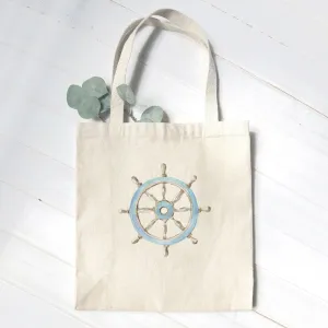 Ship Wheel - Canvas Tote Bag