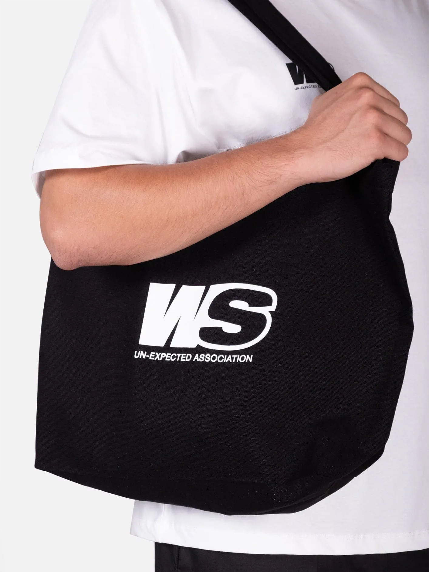 shopi go x Wunder WS Canvas Bag - Black