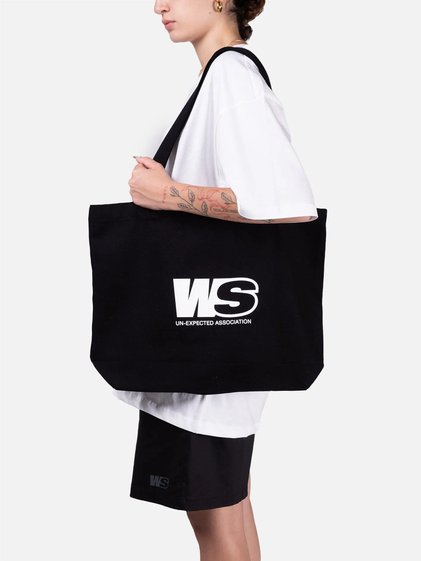 shopi go x Wunder WS Canvas Bag - Black