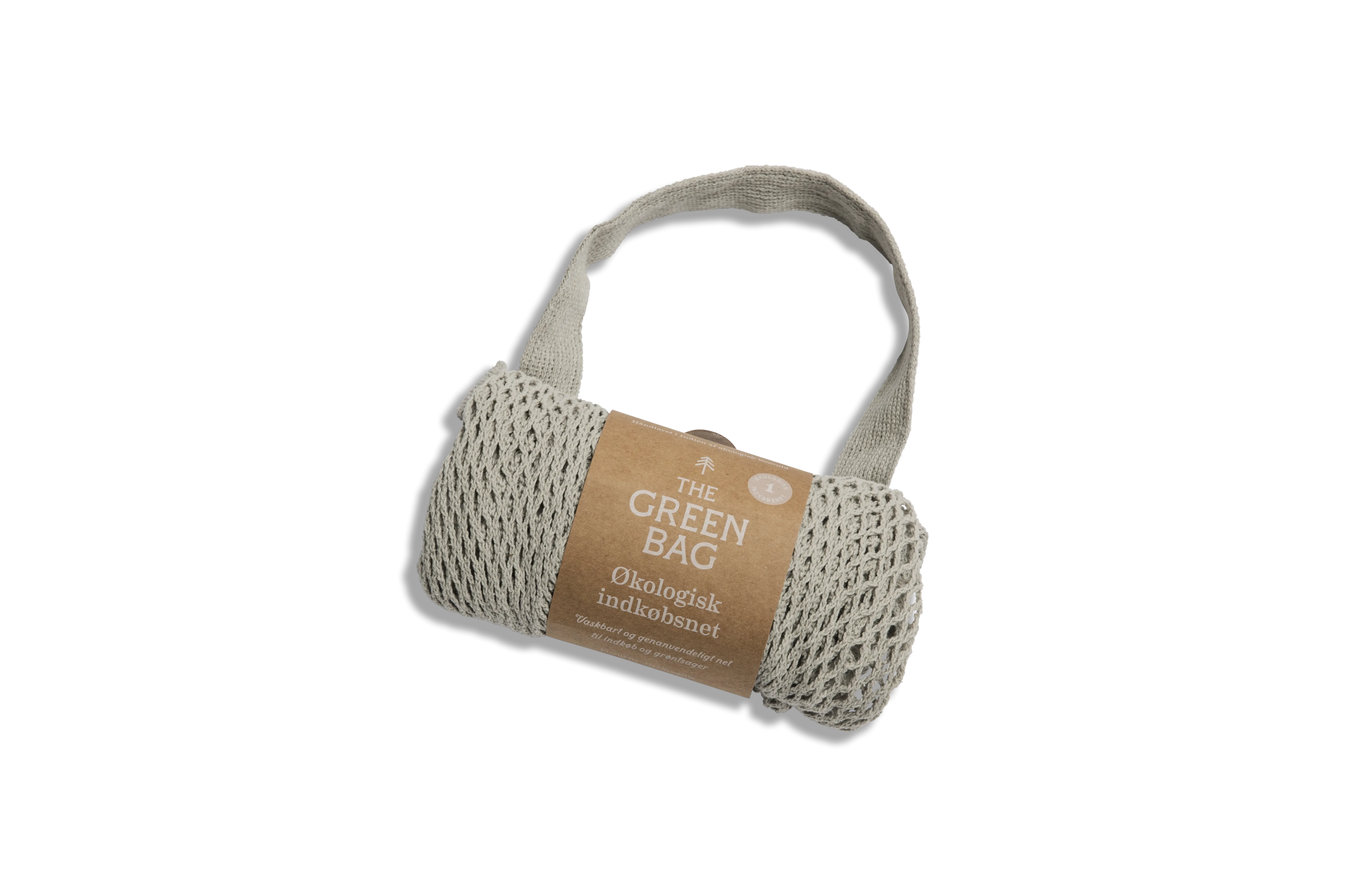 Shopping net of organic cotton - Grey