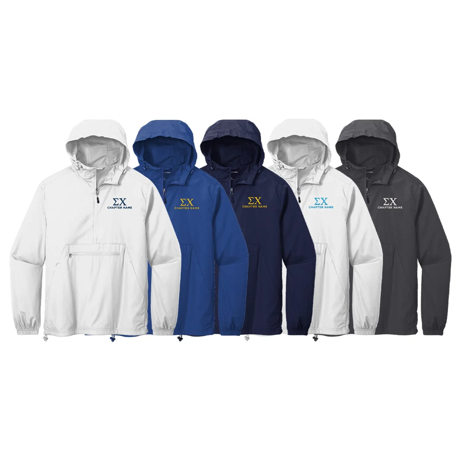 Sigma Chi Windbreaker - Custom Chapter Name